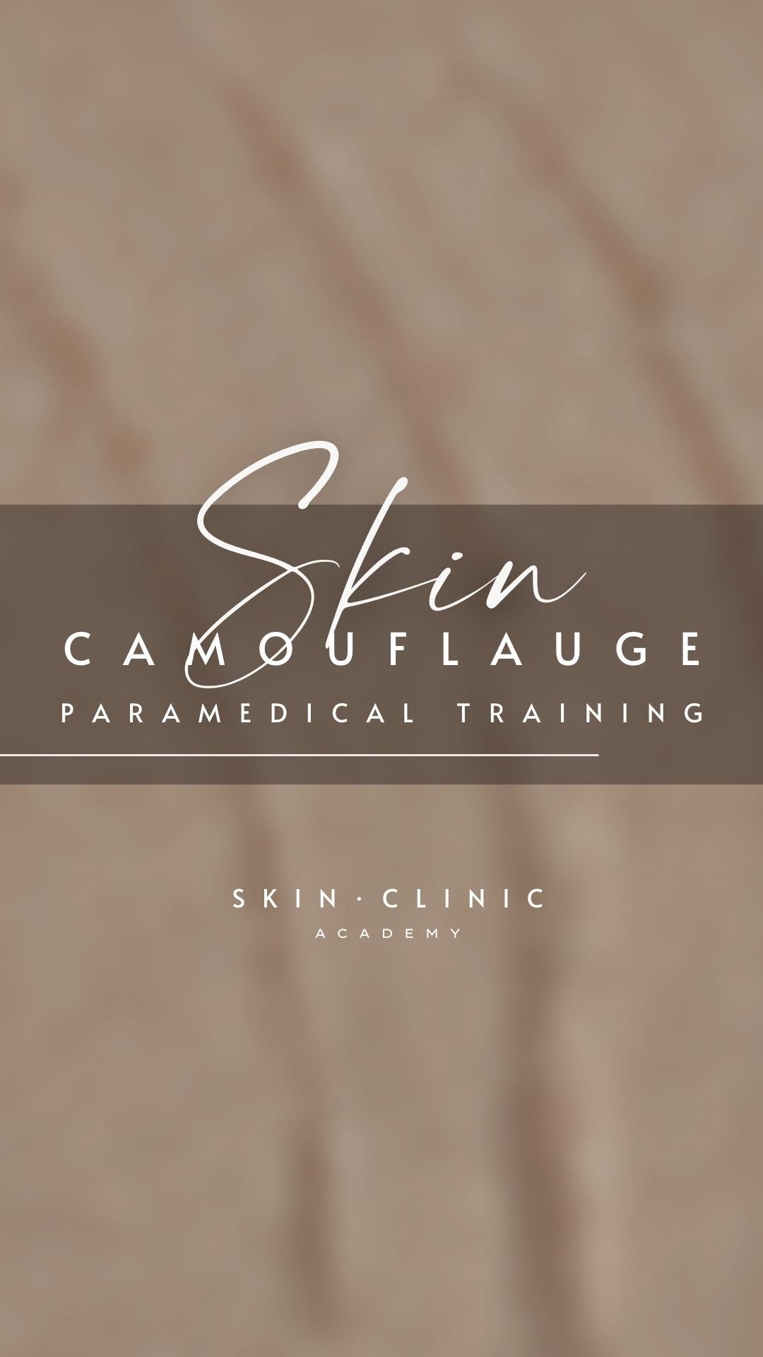 SKIN CAMOUFLAGE - DUAL COURSE - 2 DAY